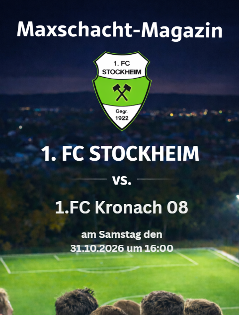 MaxMagazin gegen FC Kronach